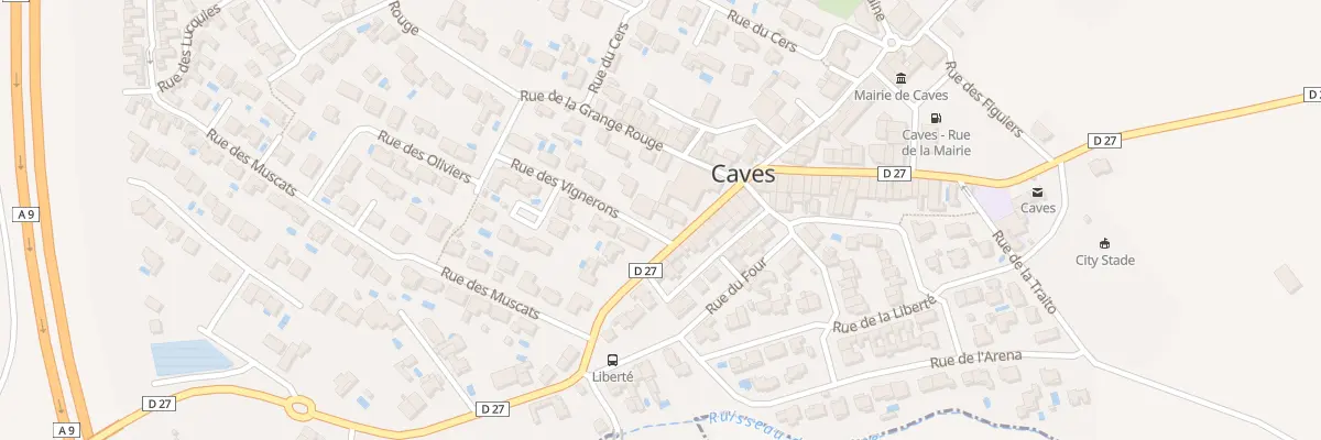 Plan du 8 Av des Corbières à Caves