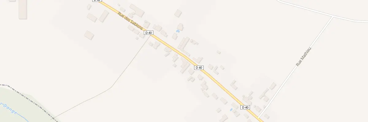 Plan du 36 Rue des Sablons à Bailly