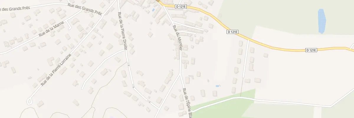 Plan du 48 Rue du Montier à Congis-sur-Thérouanne