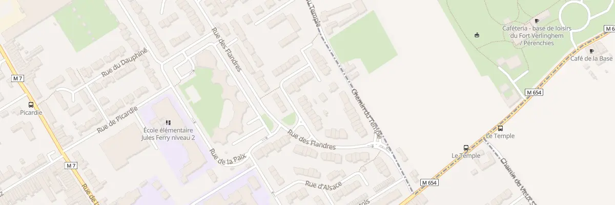Plan du 14 Rue de Lorraine à Pérenchies