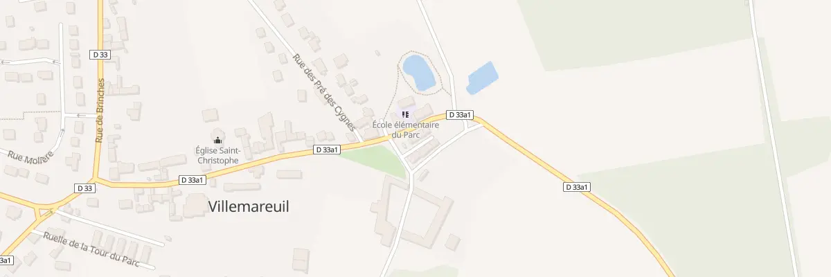 Plan du 1 Imp Saint-christophe à Villemareuil