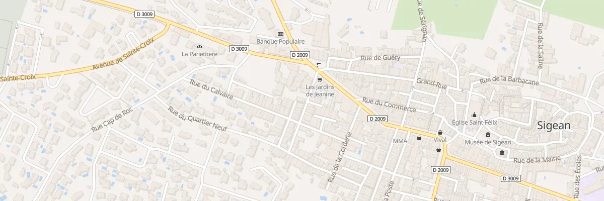 Plan du 18 Rue de l’Ancienne Gendarmerie à Sigean