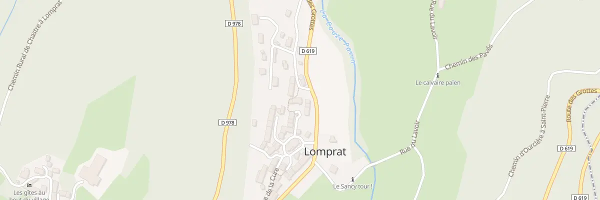 Plan du 4 All du Sabotier -Lomprat- à Saint-Pierre-Colamine