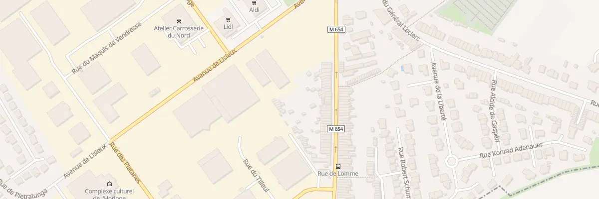 Plan du 16 Rue de Lomme à Pérenchies