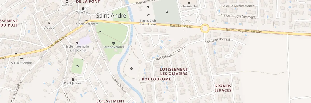 Plan du 6 Rue Torcatis à Saint-André