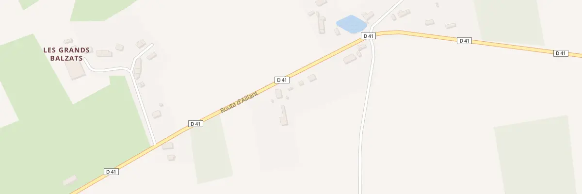 Plan du 51 Rte d’Aillant au Charme