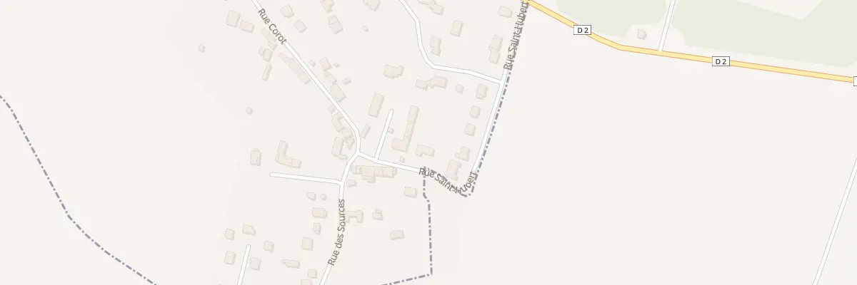 Plan du 5 Rue Saint Hubert à Rozay-en-Brie