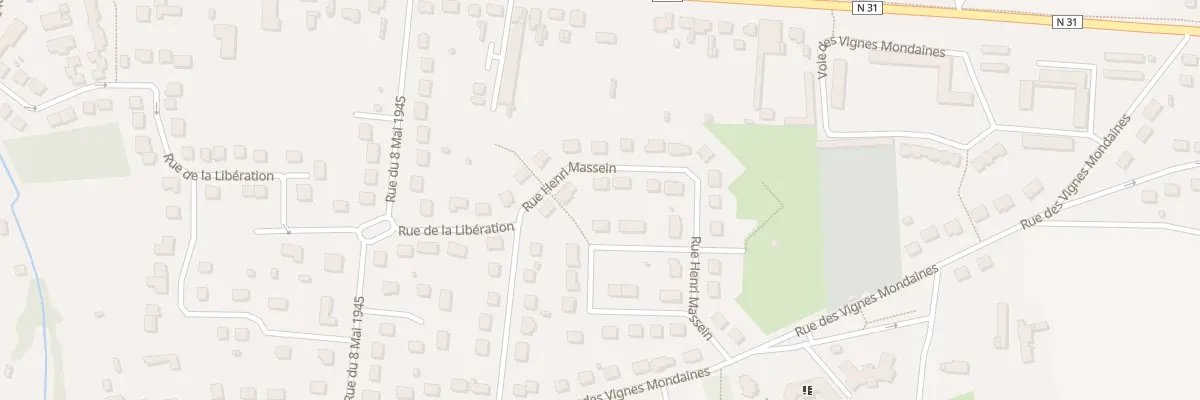 Plan du 14 Rue Henri Massein à Trosly-Breuil