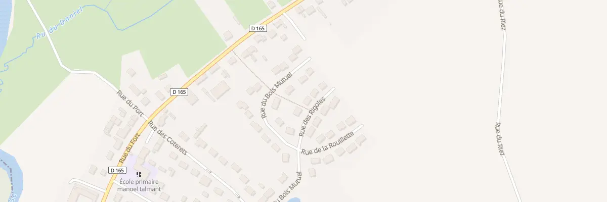 Plan du 3 Rue des Rigoles à Bailly