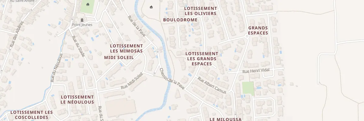 Plan du 29 Rue Frederic Barcelo à Saint-André