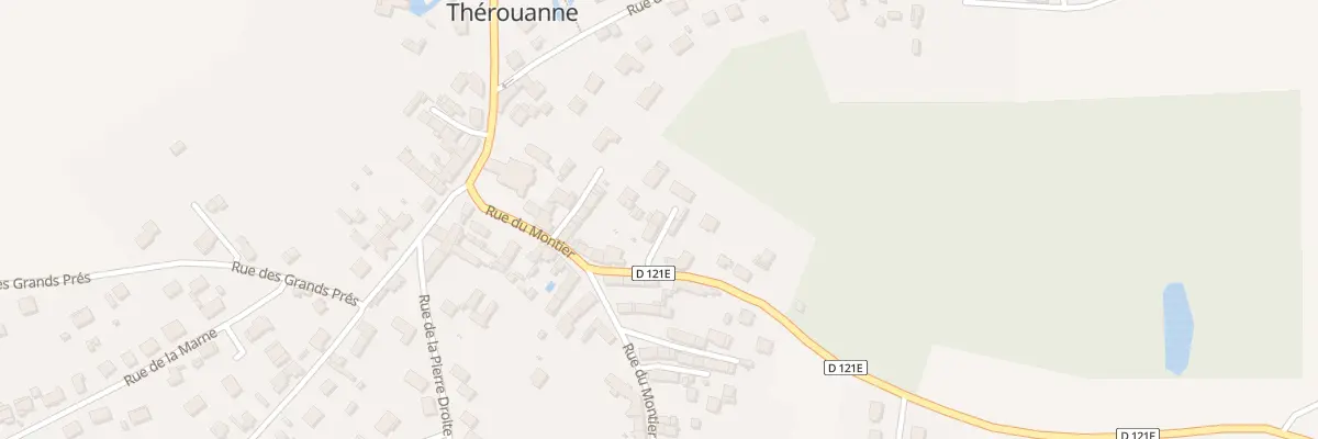 Plan du 7 Rue de Villers à Congis-sur-Thérouanne