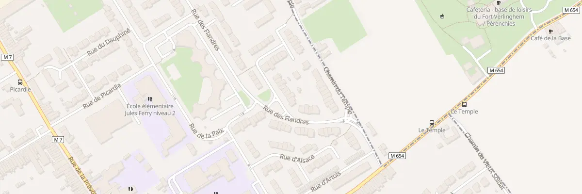 Plan du 4 Rue de Lorraine à Pérenchies