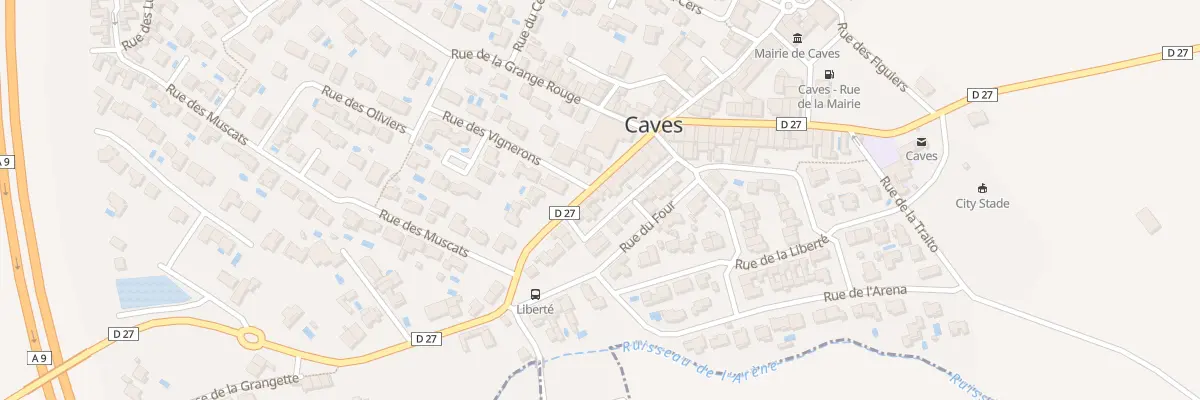 Plan du 13 Rue des Bons Voisins à Caves