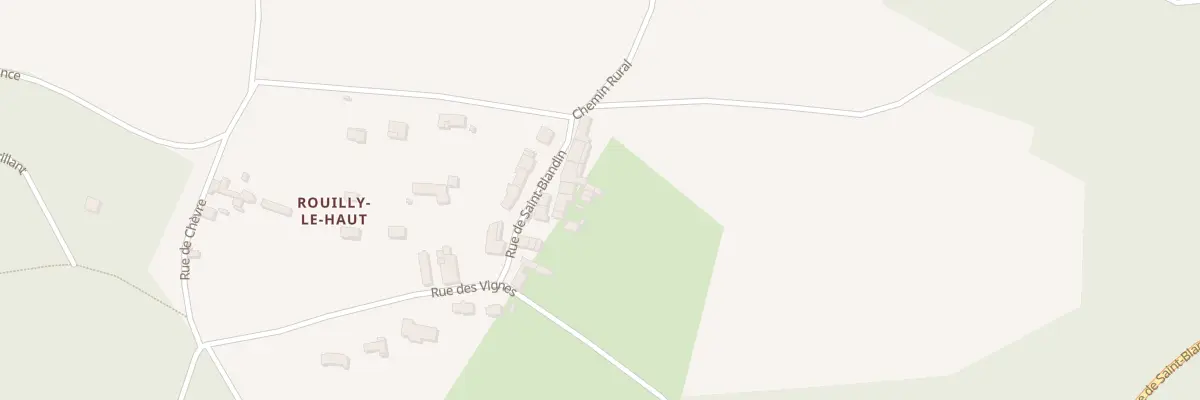 Plan du 12B Rue Saint Blandin à Guérard