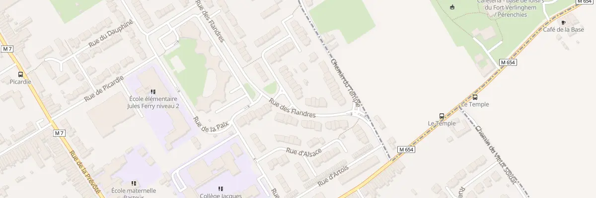 Plan du 2 Rue de Lorraine à Pérenchies