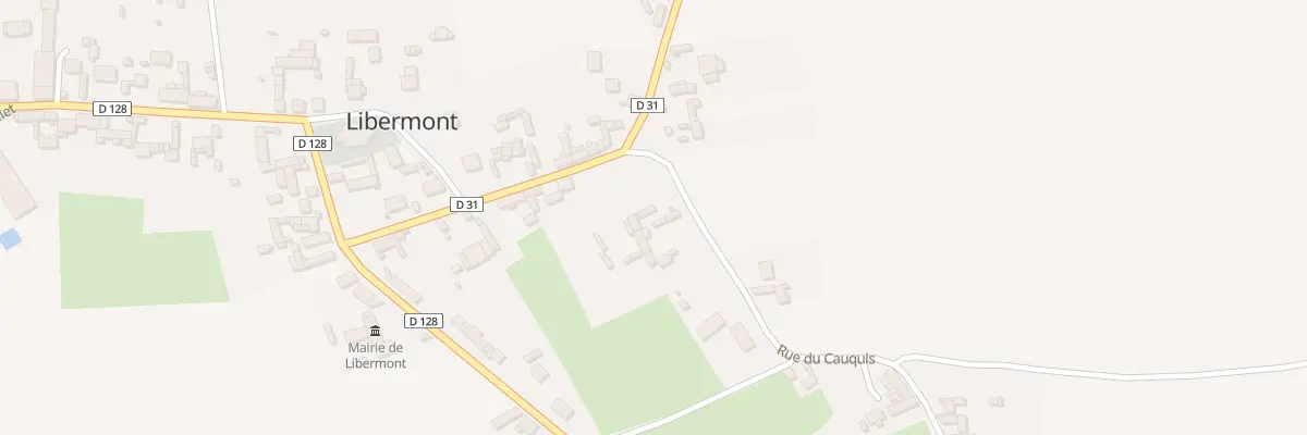 Plan du 547 Rue du Cauquis à Libermont