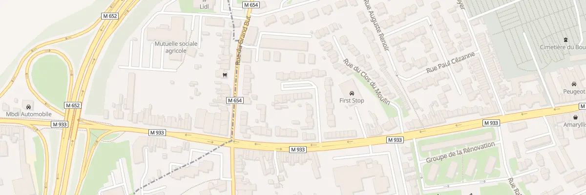Plan du 17 Rue du Flaquet à Lille