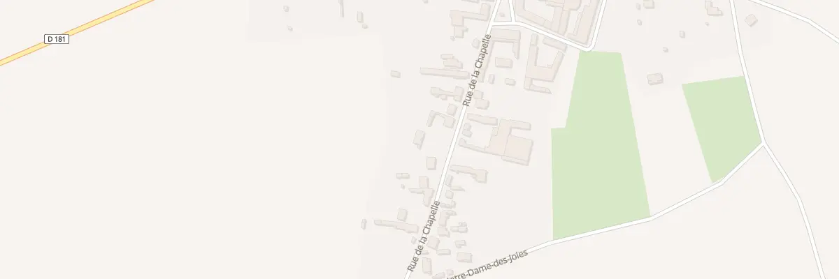 Plan du 16 Rue de la Chapelle à Bussu
