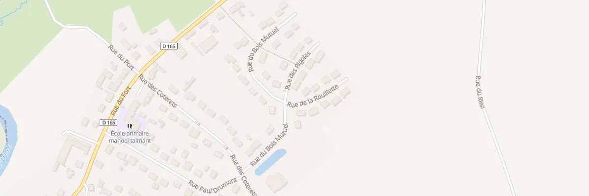Plan du 1 Rue de la Rouillette à Bailly