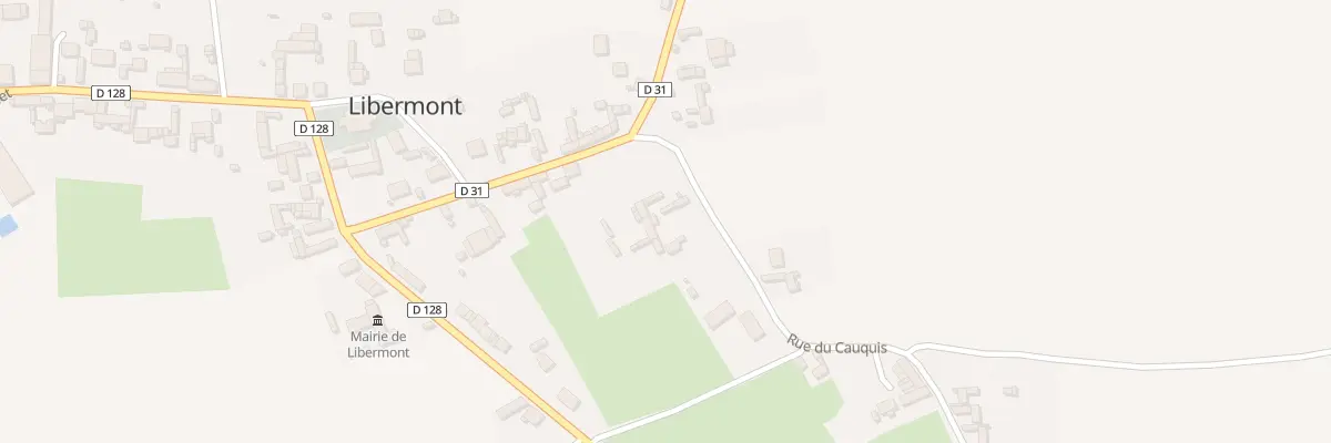 Plan du 527 Rue du Cauquis à Libermont