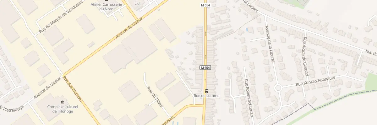Plan du 32 Rue de Lomme à Pérenchies