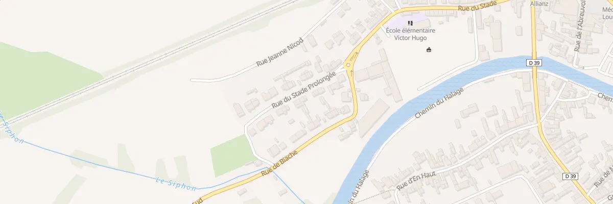 Plan du 37 Rue du Stade à Vitry-en-Artois