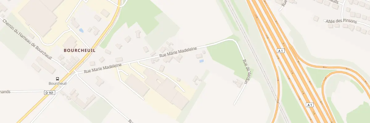 Plan du 12B Rue Marie Madeleine à Dourges