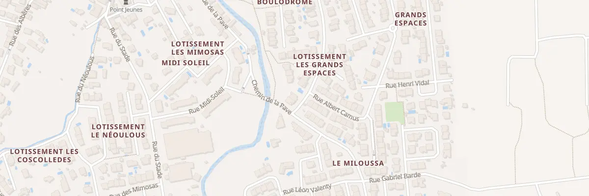 Plan du 5001F Rue Frederic Barcelo à Saint-André