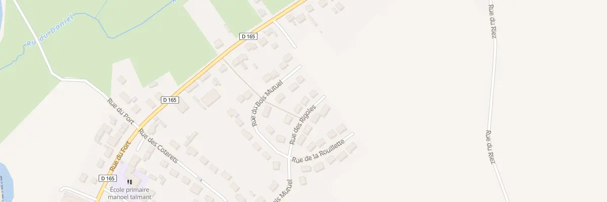 Plan du 5 Rue des Rigoles à Bailly