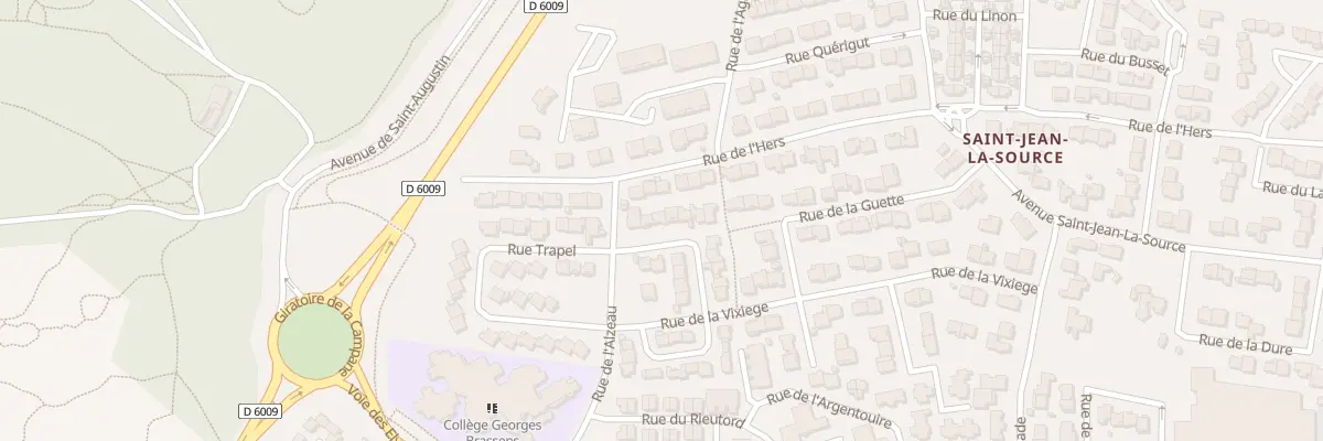 Plan du 6 Rue du Blau à Narbonne
