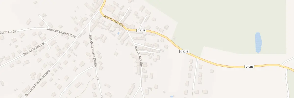 Plan du 35 Rue du Montier à Congis-sur-Thérouanne