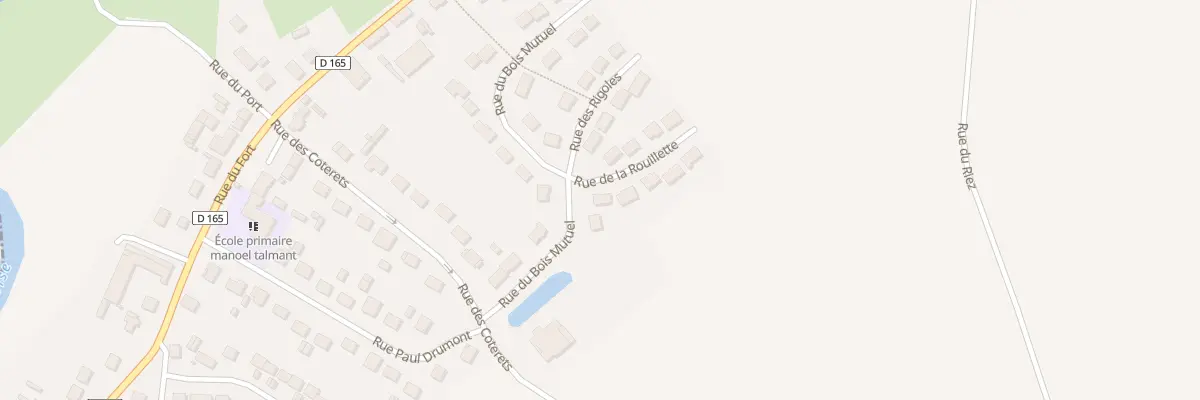 Plan du 2 Rue de la Rouillette à Bailly