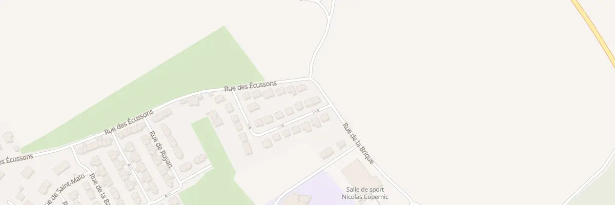 Plan du 13 Rue de la Chamotte à Carvin