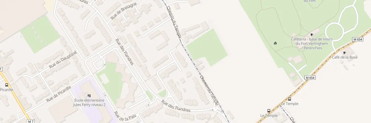 Plan du 32 Rue de Lorraine à Pérenchies