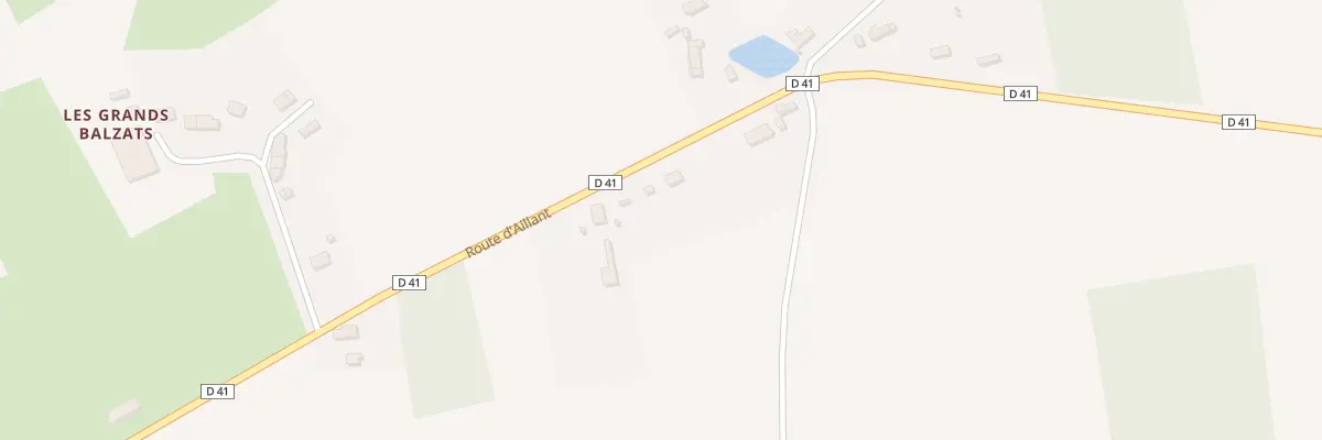 Plan du 49 Rte d’Aillant au Charme
