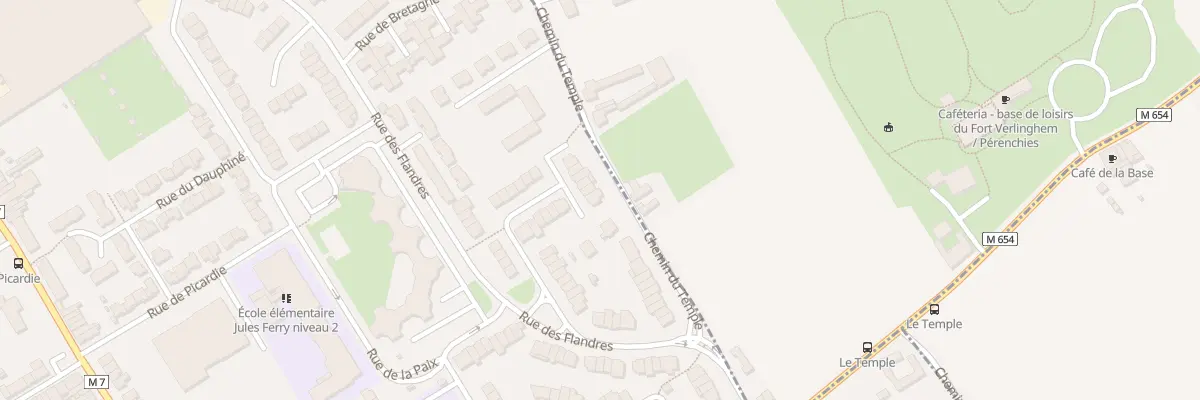 Plan du 30 Rue de Lorraine à Pérenchies