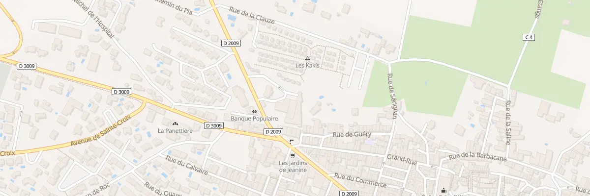 Plan du 88 Av de Narbonne à Sigean