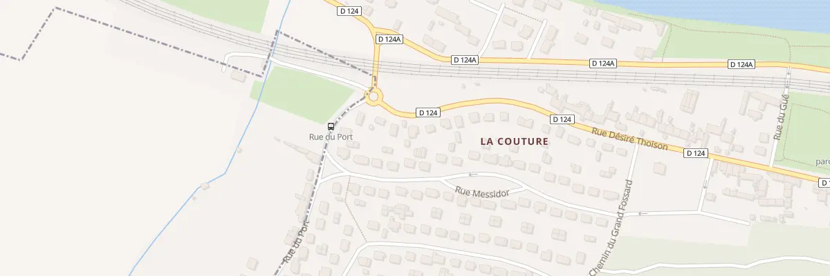 Plan du 12 Rue Désiré Thoison à Cannes-Écluse