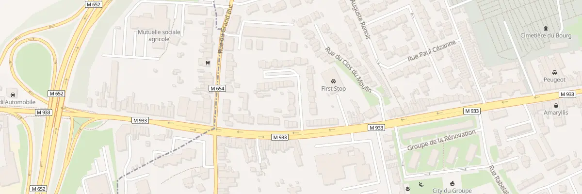 Plan du 7 Rue du Flaquet à Lille