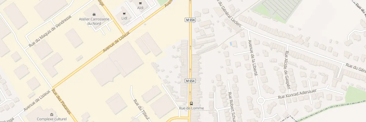 Plan du 22 Rue de Lomme à Pérenchies