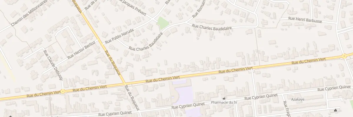 Plan du 77 Rue du Chemin Vert à Carvin