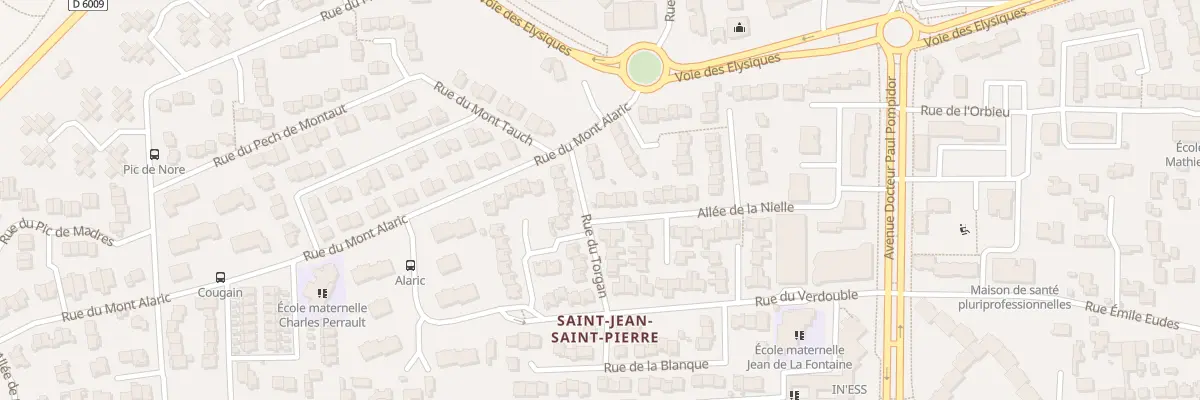 Plan du 16 All de la Nielle à Narbonne