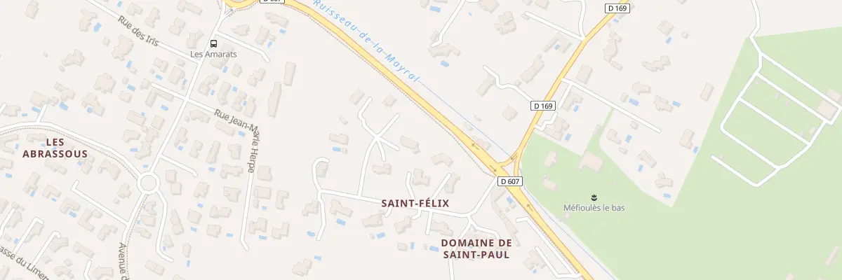 Plan du 2 Imp Saint-Félix à Narbonne
