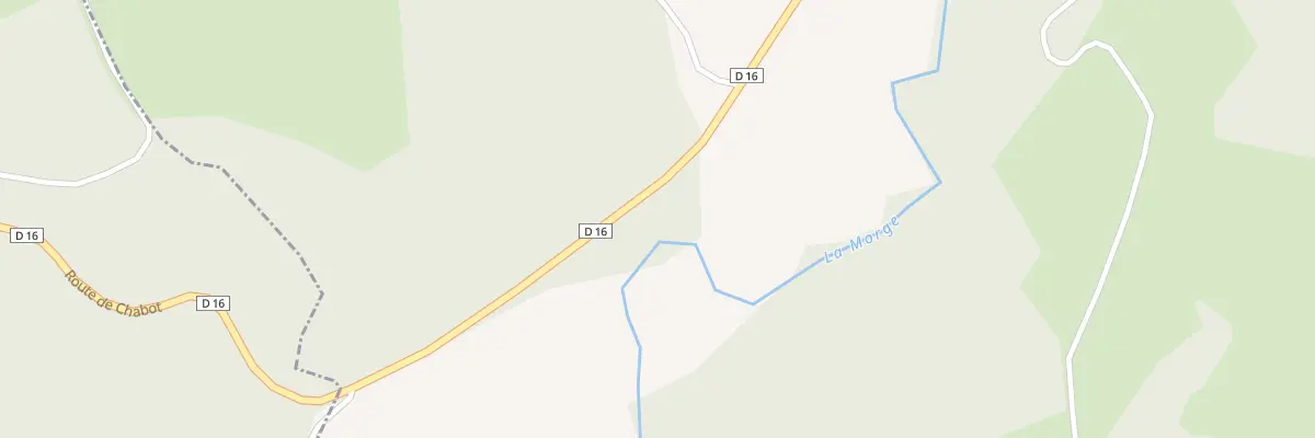 Plan du 9001 Rte du Pont Saint-gal à Charbonnières-les-Vieilles