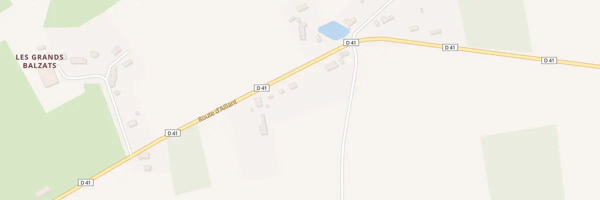 Plan du 47 Rte d’Aillant au Charme
