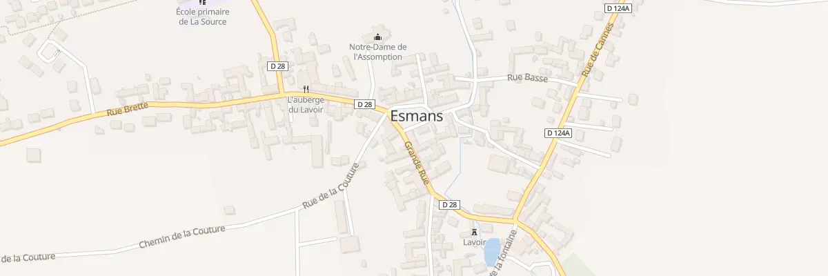 Plan du 12 Pl de la Mairie à Esmans