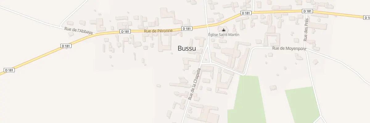 Plan du 8 Pl des Tilleuls à Bussu