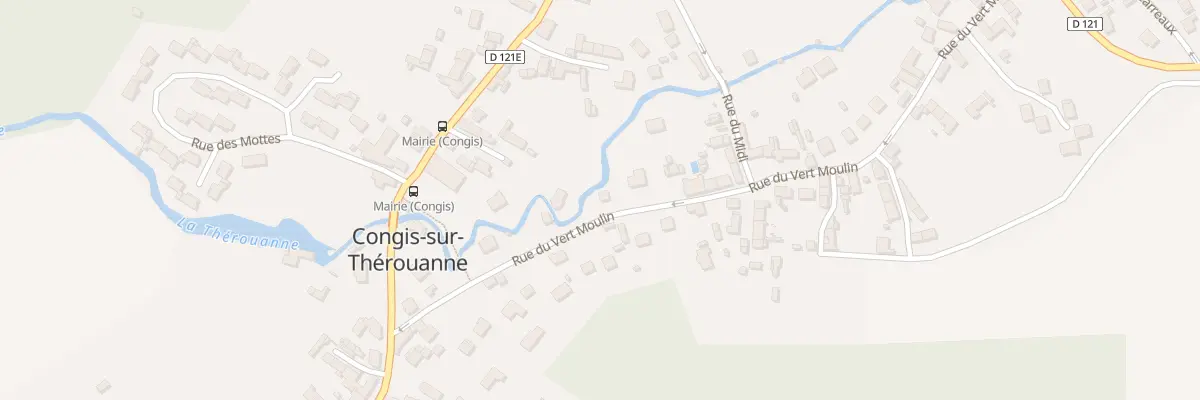 Plan du 7 Rue du Vert Moulin à Congis-sur-Thérouanne