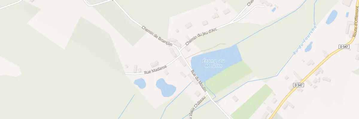 Plan du 11 Rue du Moulin à Saint-Crépin-aux-Bois