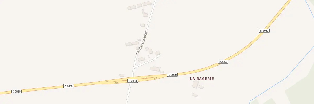 Plan du 5270 Les Gautrois à Chantecoq